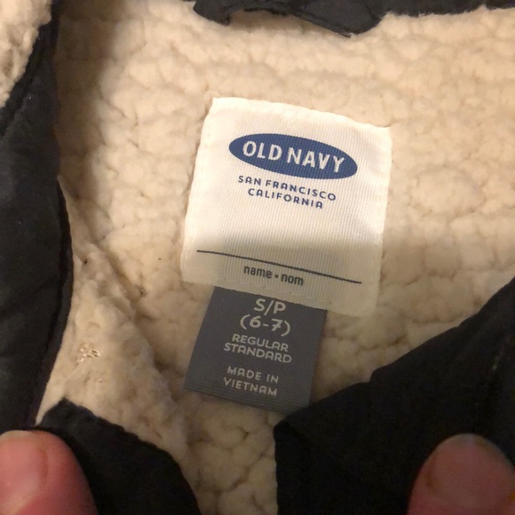 Black down coat for kids - Picture 2 of 2